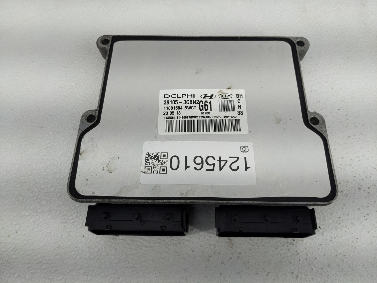 2012 Hyundai Genesis PCM Engine Control Computer ECU ECM PCU OEM P/N:39105-3CBN2 Fits OEM Used Auto Parts - Oemusedautoparts