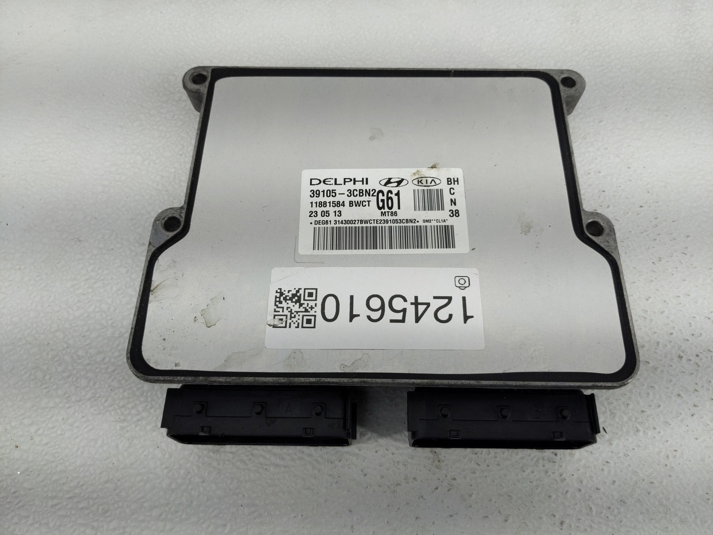 2012 Hyundai Genesis PCM Engine Control Computer ECU ECM PCU OEM P/N:39105-3CBN2 Fits OEM Used Auto Parts - Oemusedautoparts