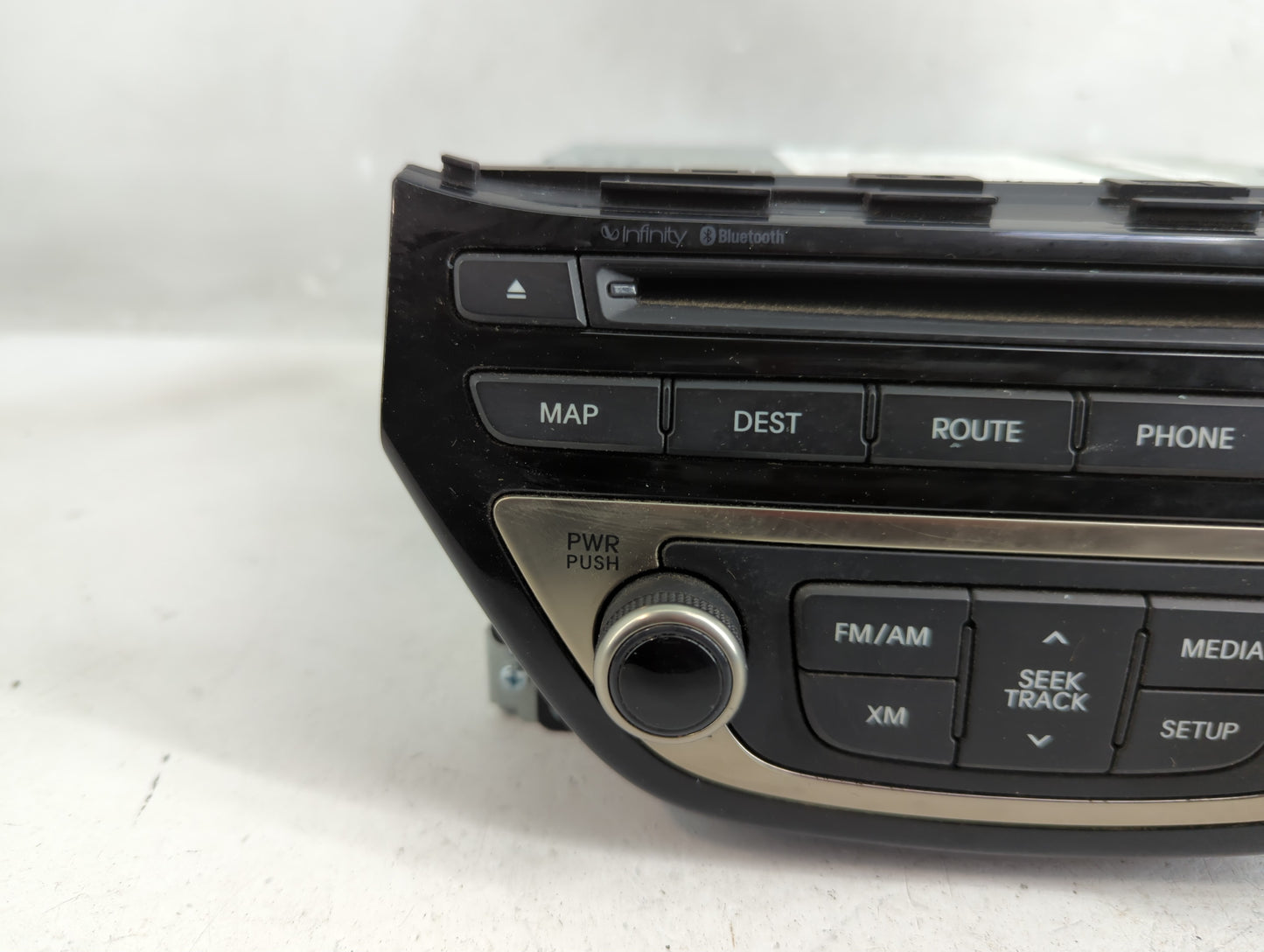 2012 Hyundai Genesis Radio AM FM Cd Player Receiver Replacement P/N:96560-2M770YHG Fits OEM Used Auto Parts - Oemusedautopar