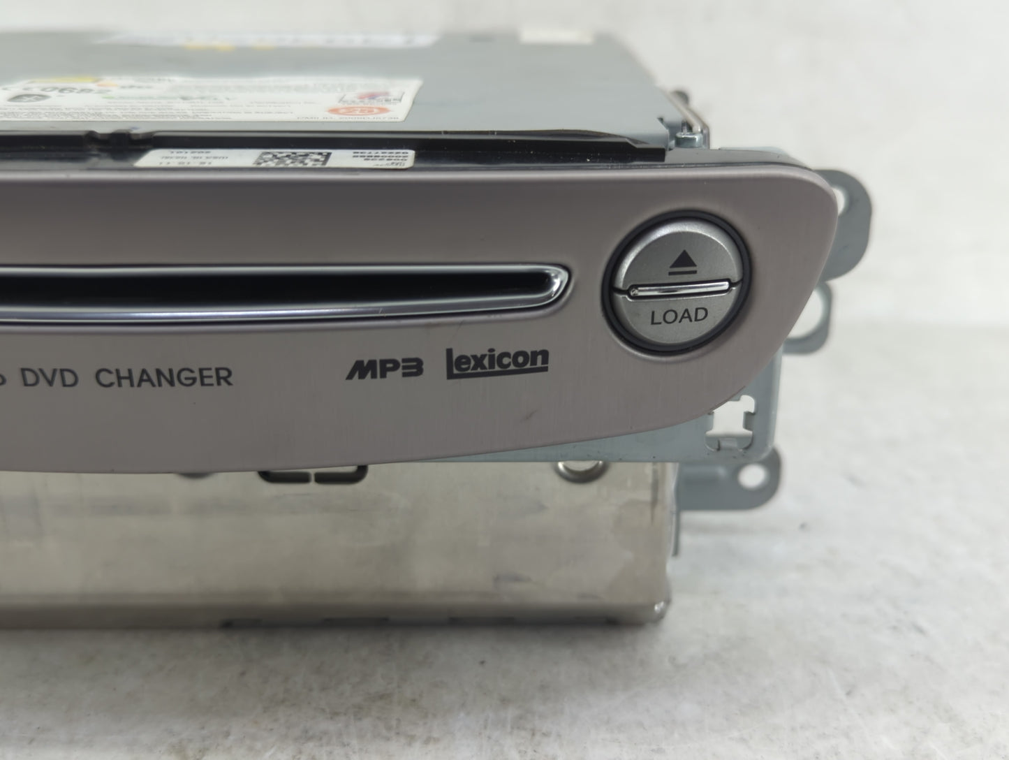 2011-2012 Hyundai Genesis Radio AM FM Cd Player Receiver Replacement P/N:96560-3M350 Fits Fits 2011 2012 OEM Used Auto Parts