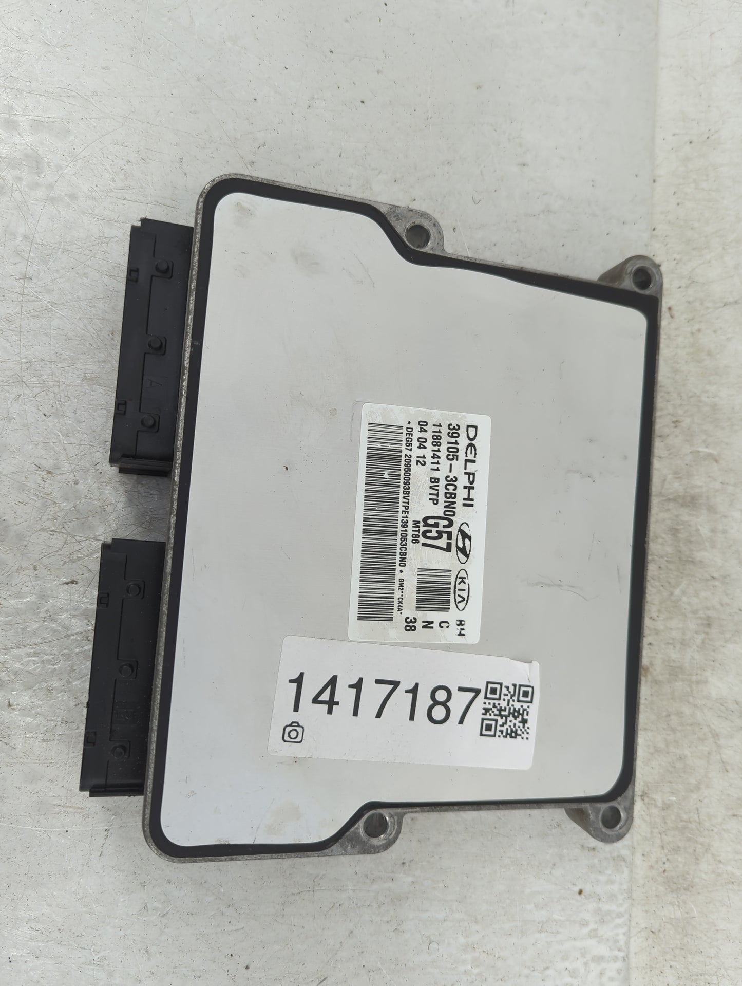 2012-2014 Hyundai Genesis PCM Engine Control Computer ECU ECM PCU OEM P/N:39105-3CBN0 Fits Fits 2012 2013 2014 OEM Used Auto