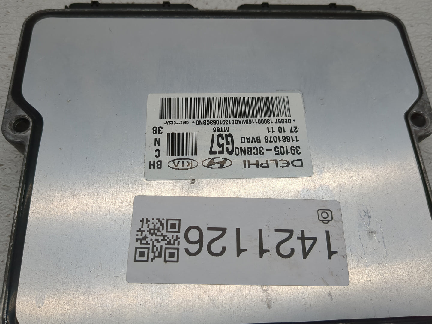2012-2014 Hyundai Genesis PCM Engine Control Computer ECU ECM PCU OEM P/N:39105-3CBN0 11881078 Fits Fits 2012 2013 2014 OEM 
