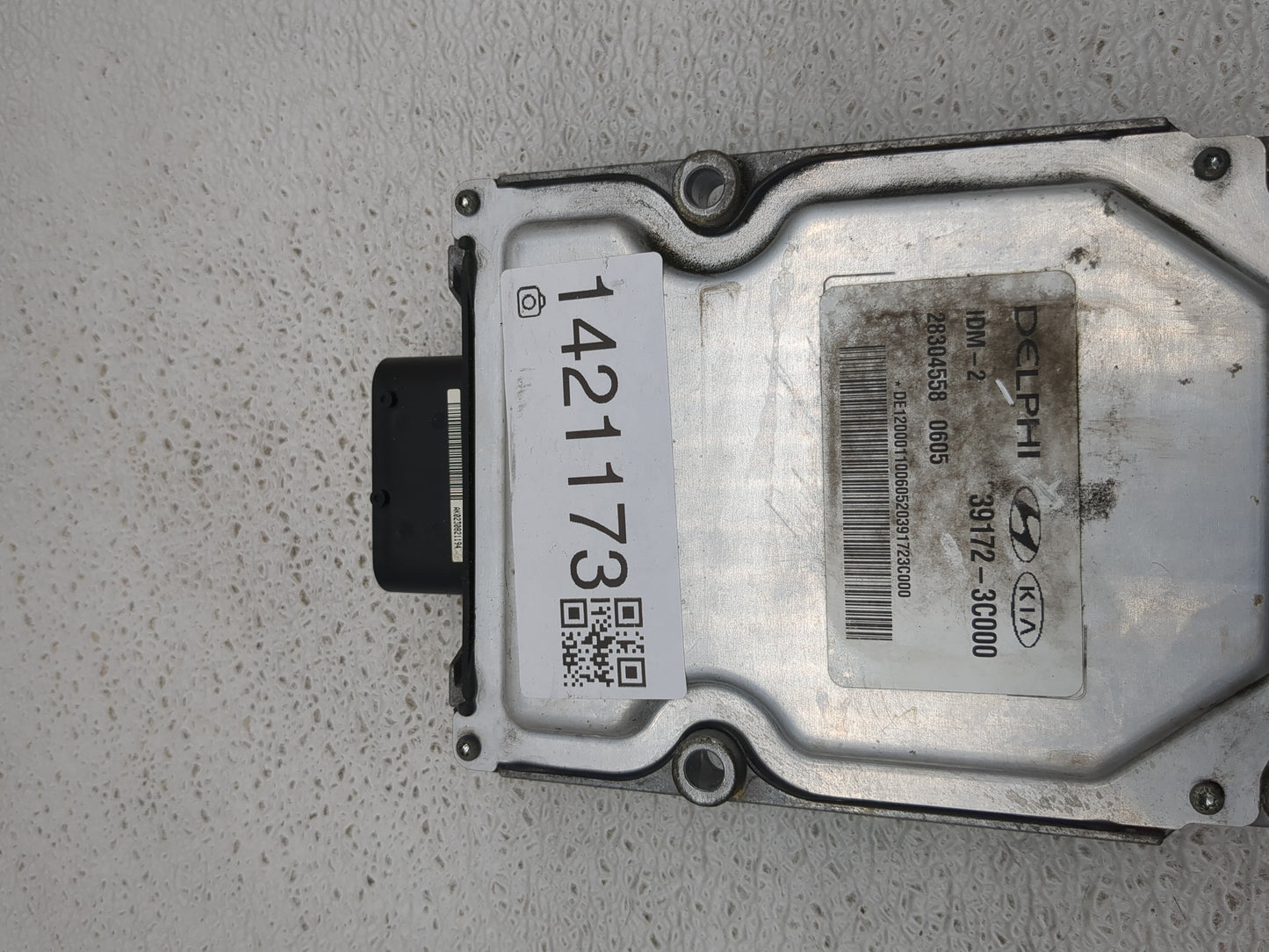 2012 Hyundai Genesis PCM Engine Control Computer ECU ECM PCU OEM P/N:39172-3C000 Fits OEM Used Auto Parts - Oemusedautoparts
