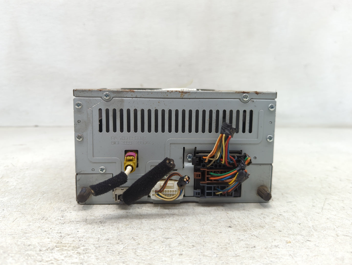 2011-2012 Hyundai Genesis Radio AM FM Cd Player Receiver Replacement P/N:96180-3M630JC7 Fits Fits 2011 2012 OEM Used Auto Pa