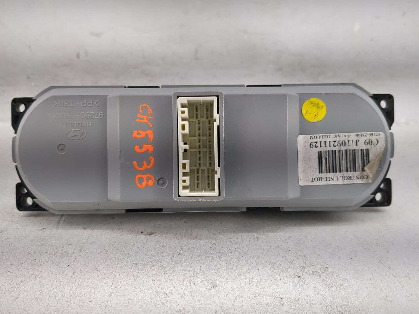 2009-2012 Hyundai Genesis Climate Control Module Temperature AC/Heater Replacement Fits Fits 2009 2010 2011 2012 OEM Used Au