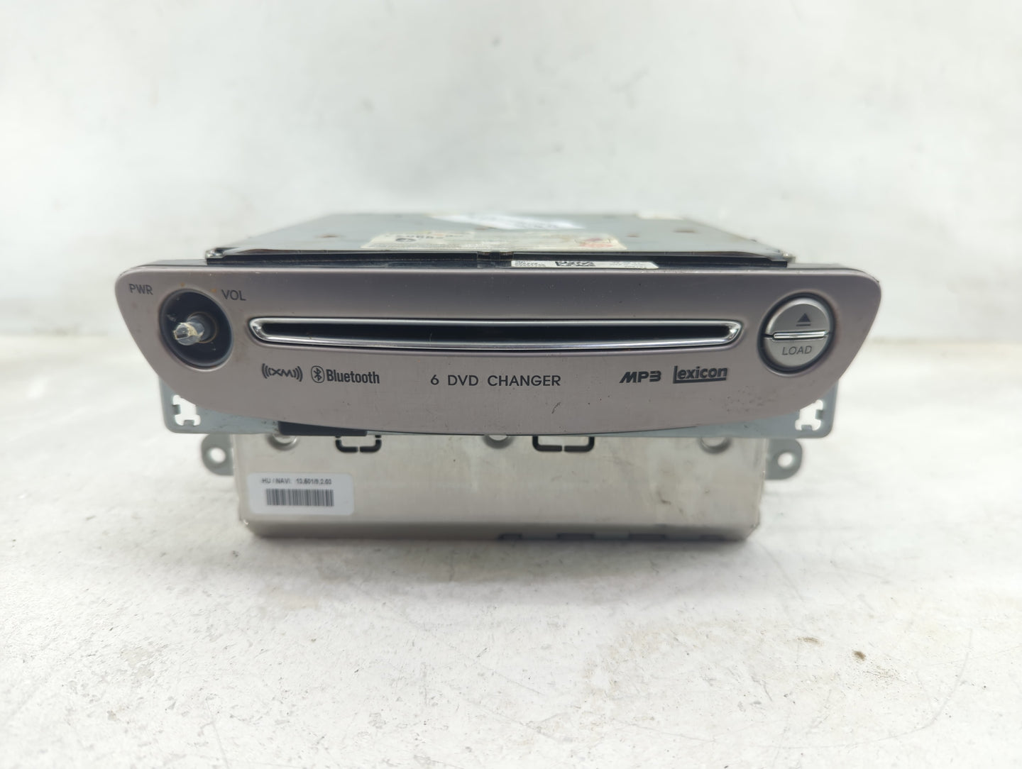 2009-2013 Hyundai Genesis Radio AM FM Cd Player Receiver Replacement P/N:961803M6004X 13.601/9.2.03 Fits OEM Used Auto Parts