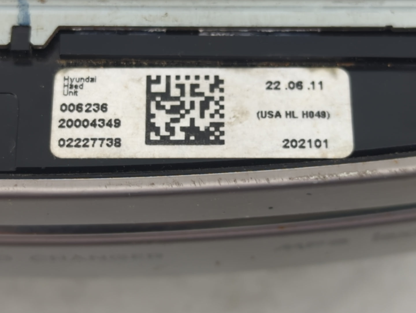 2009-2013 Hyundai Genesis Radio AM FM Cd Player Receiver Replacement P/N:961803M6004X 13.601/9.2.03 Fits OEM Used Auto Parts