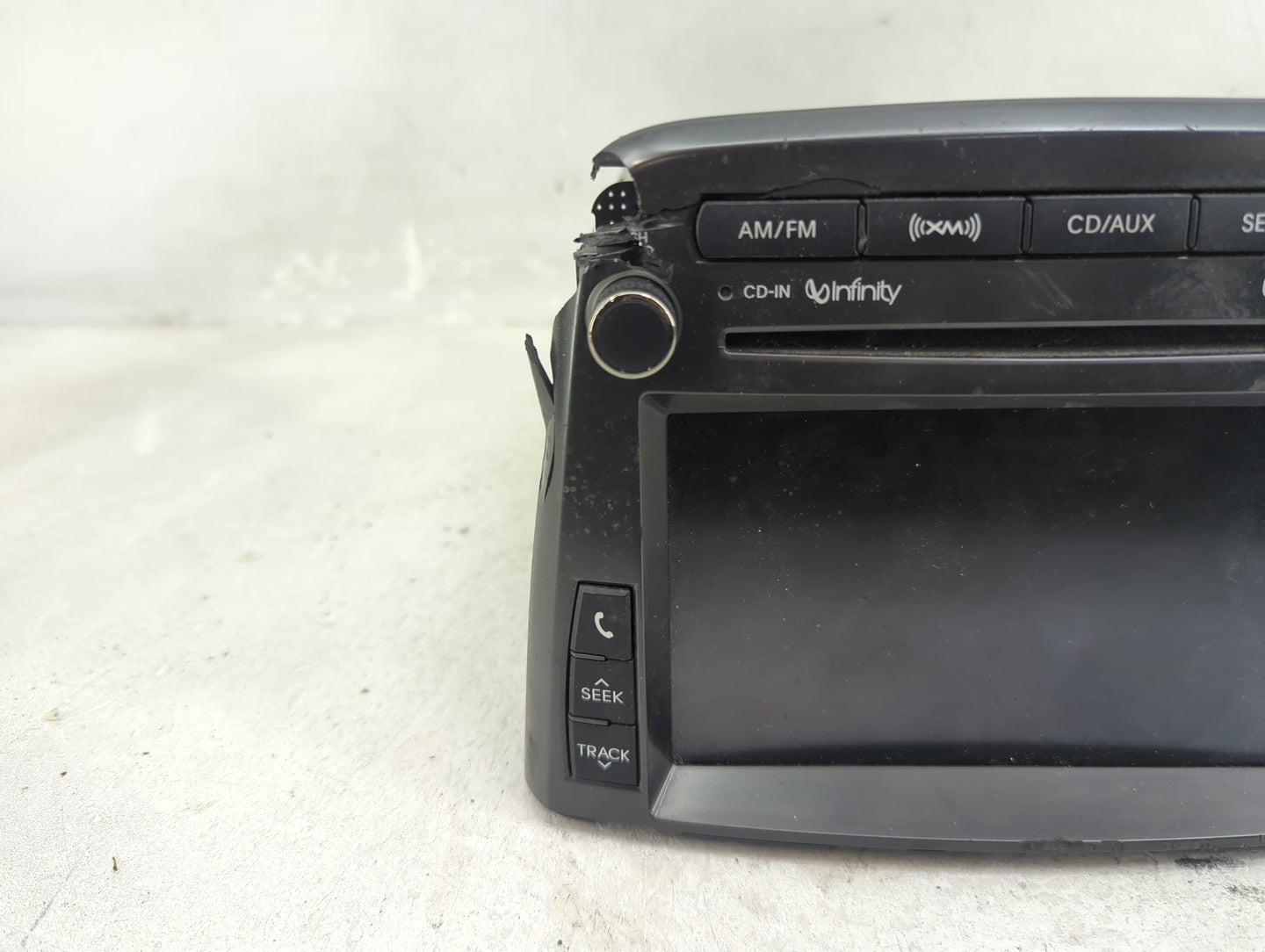 2009-2012 Hyundai Genesis Radio AM FM Cd Player Receiver Replacement P/N:96560-2M100VM5 Fits Fits 2009 2010 2011 2012 OEM Us