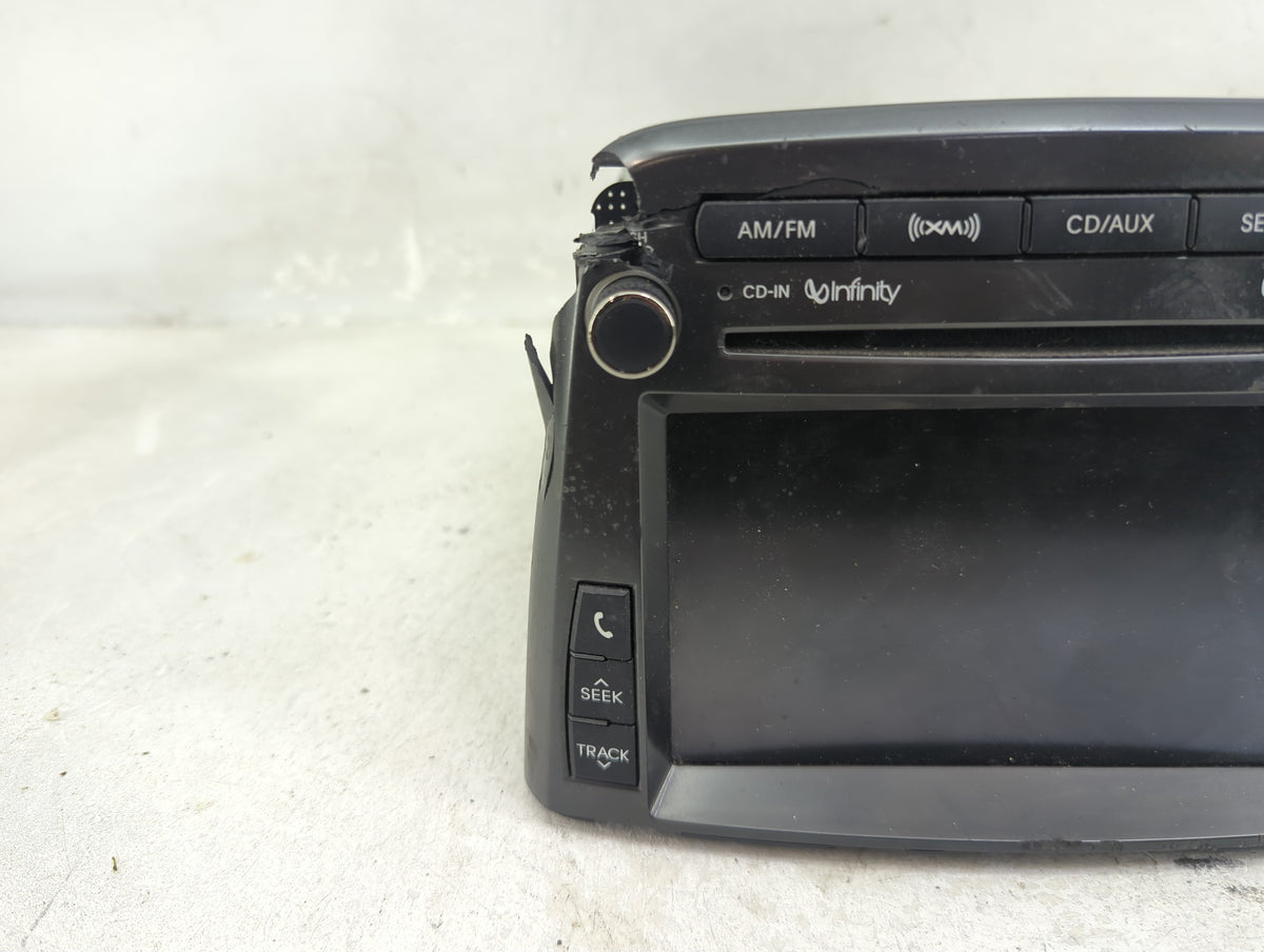 2009-2012 Hyundai Genesis Radio AM FM Cd Player Receiver Replacement P/N:96560-2M100VM5 Fits Fits 2009 2010 2011 2012 OEM Us