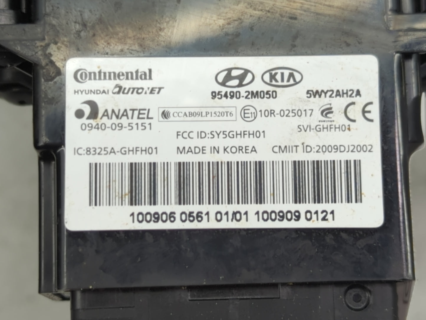 2009-2012 Hyundai Genesis Climate Control Module Temperature AC/Heater Replacement P/N:5WY2AH2A 95490-2M050 Fits OEM Used Au