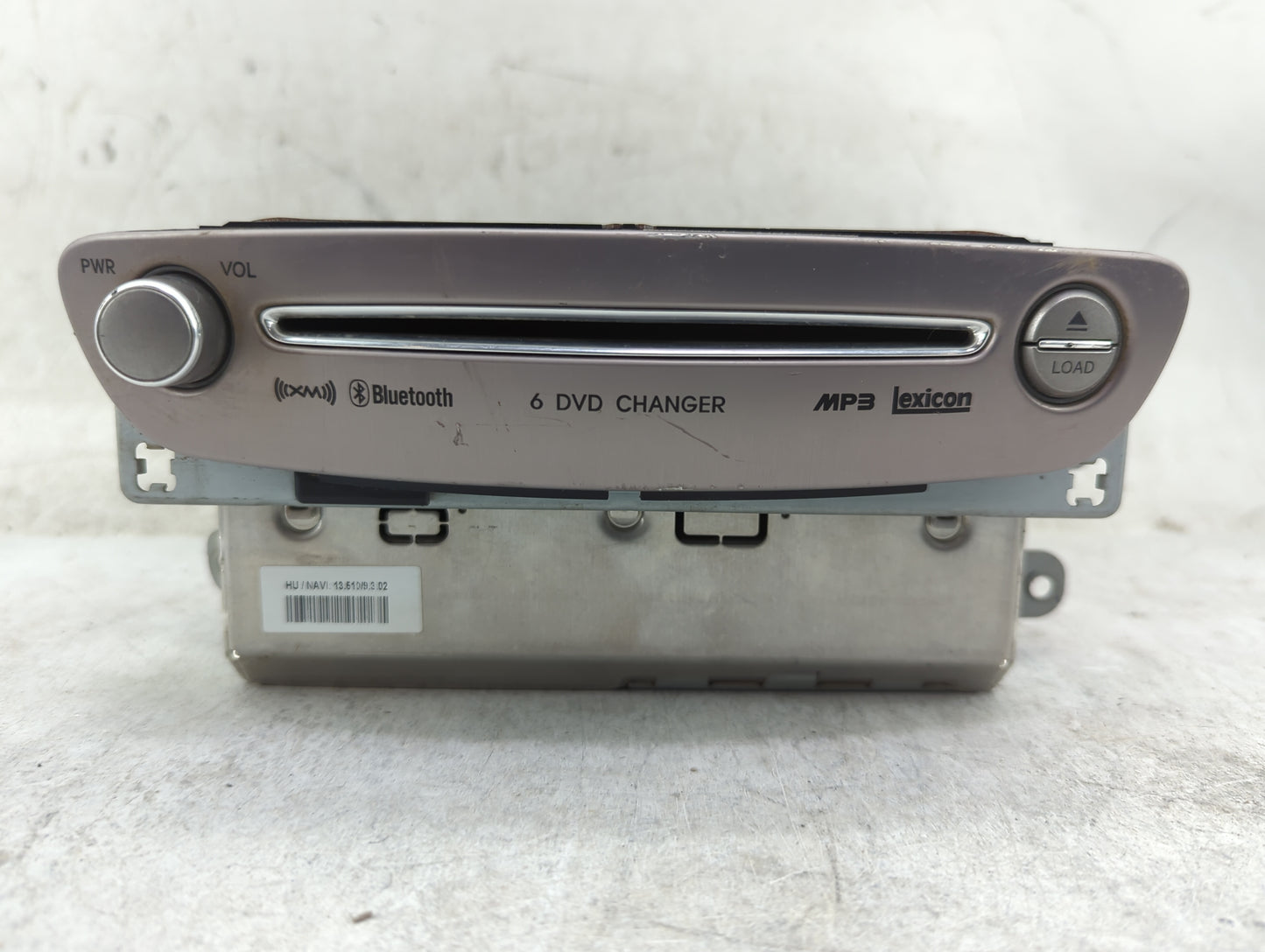 2012 Hyundai Genesis Radio AM FM Cd Player Receiver Replacement P/N:006236 20018676, 02227738 Fits OEM Used Auto Parts - Oem