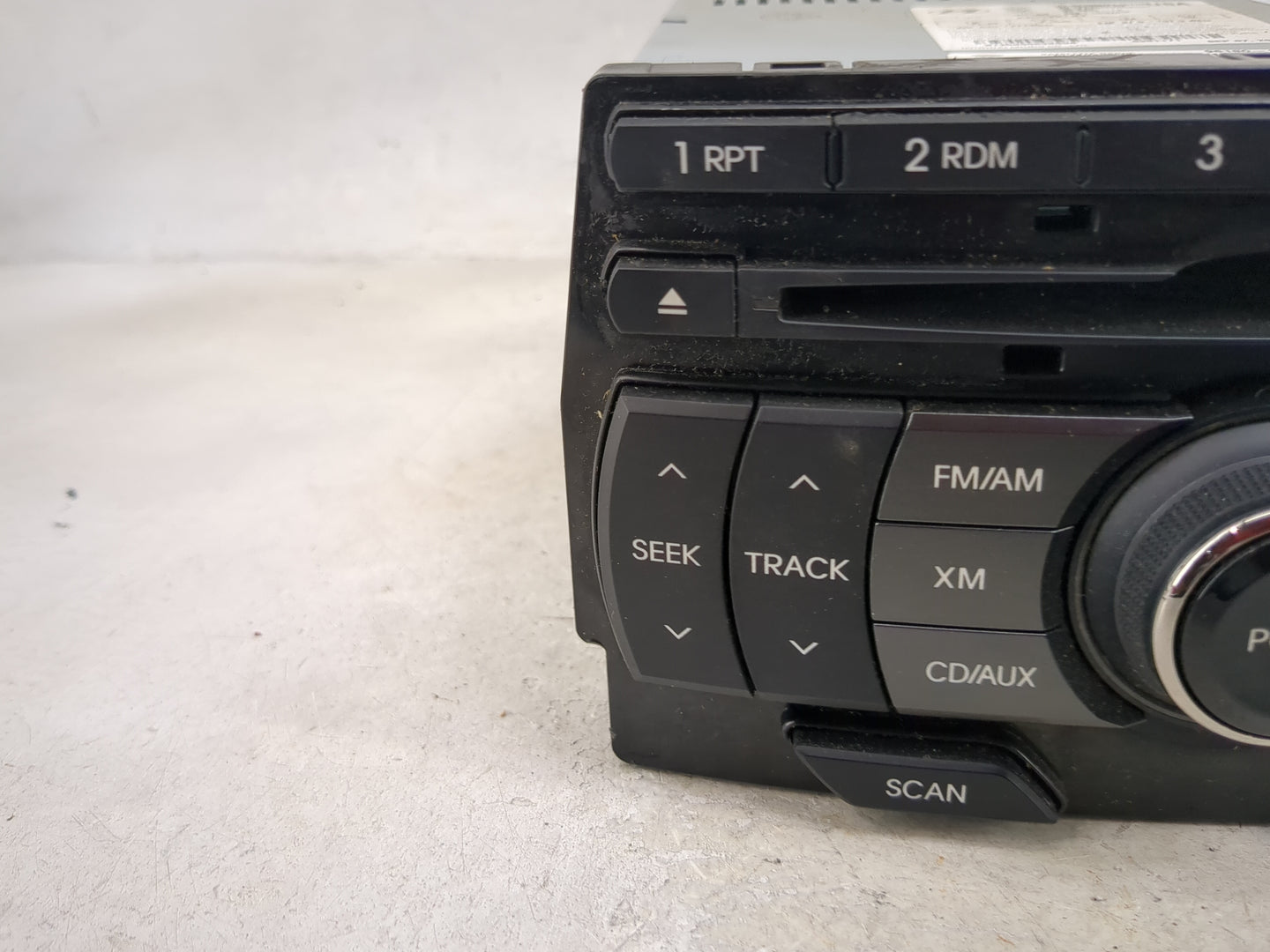 2011-2012 Hyundai Genesis Radio AM FM Cd Player Receiver Replacement P/N:96180-2M115VM5 A200BKLBX Fits Fits 2011 2012 OEM Us