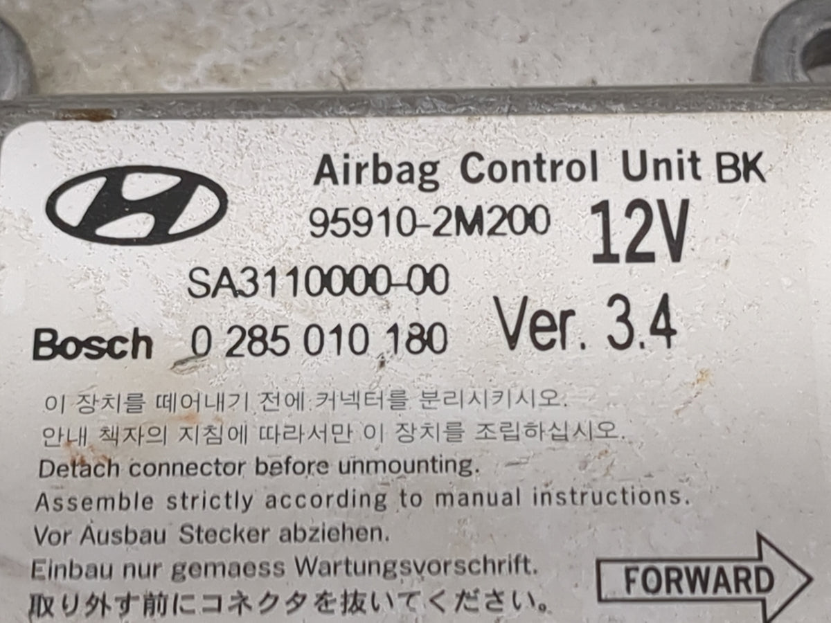 2009-2012 Hyundai Genesis Safety Restraint Srs Airbag Control Module - Oemusedautoparts1.com