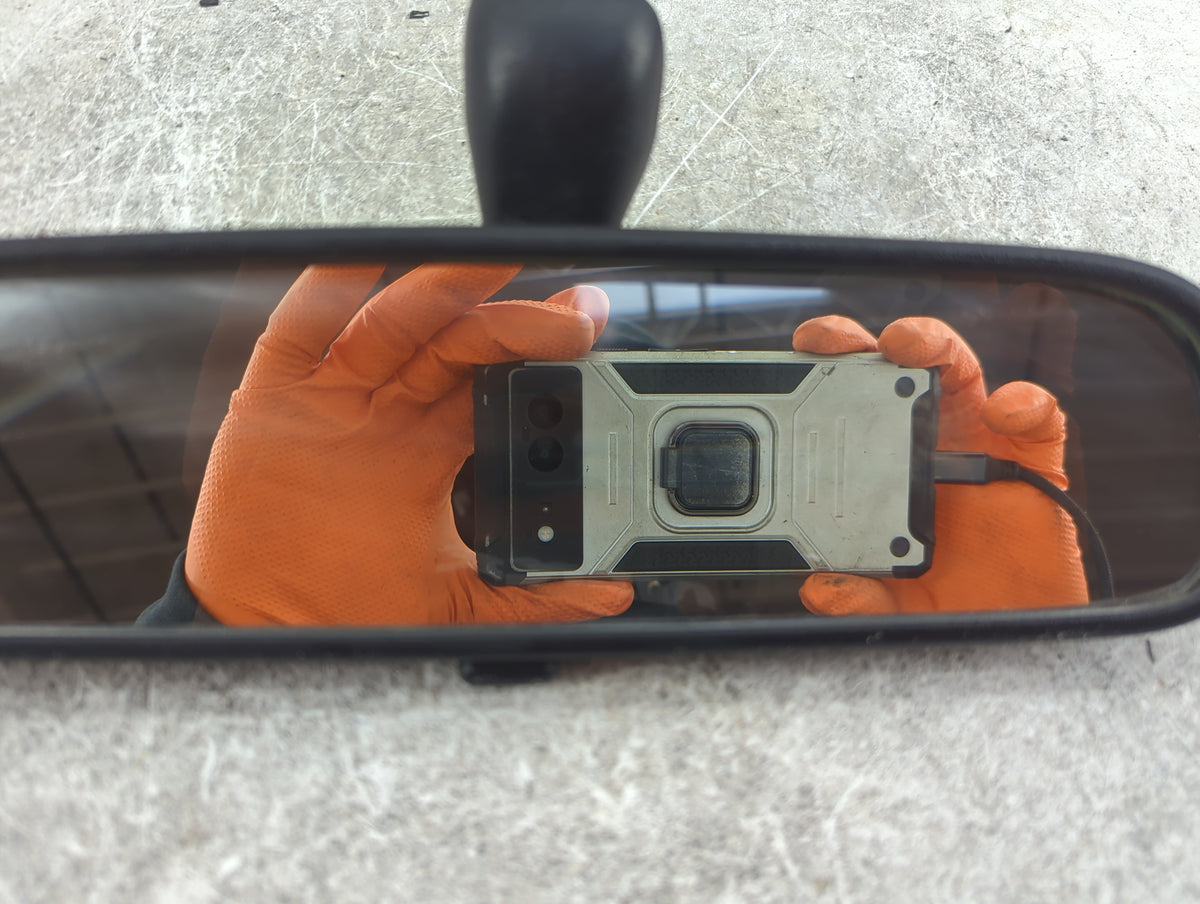 2009-2016 Hyundai Genesis Interior Rear View Mirror Replacement OEM P/N:E4 012143 Fits OEM Used Auto Parts - Oemusedautopart
