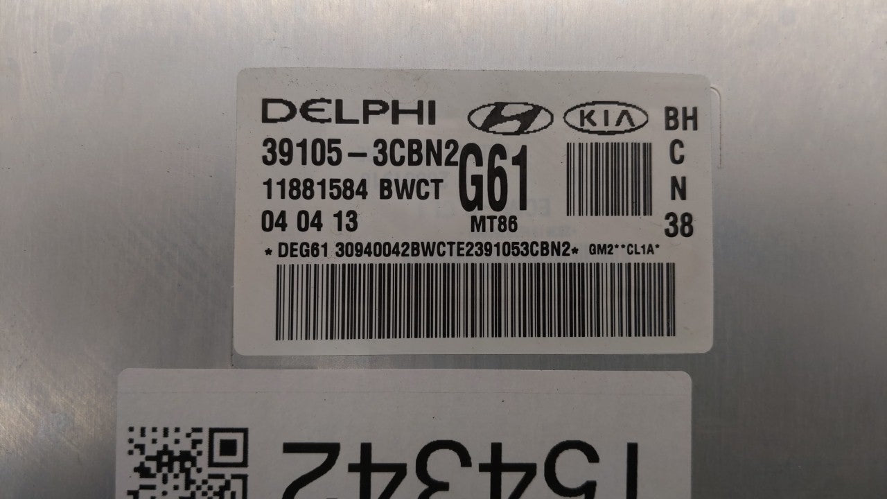 2012-2014 Hyundai Genesis PCM Engine Control Computer ECU ECM PCU OEM P/N:95440-4F221 39105-3CBN0 Fits Fits 2012 2013 2014 O