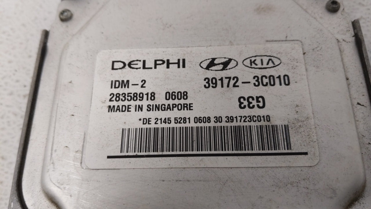 2012-2016 Hyundai Genesis PCM Engine Control Computer ECU ECM PCU OEM P/N:39175-3C000 39172-3C010 OEM Used Auto Parts - Oemu