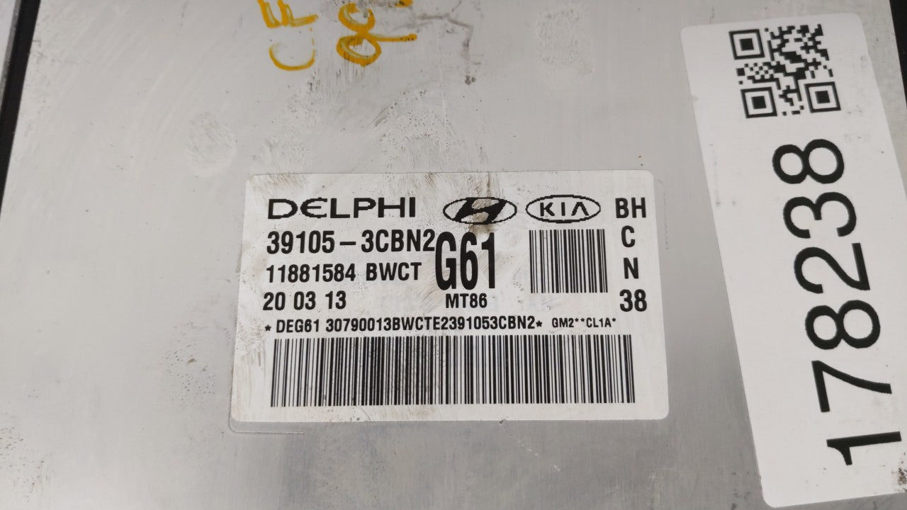 2012-2014 Hyundai Genesis PCM Engine Control Computer ECU ECM PCU OEM P/N:95440-4F221 39105-3CBN0 Fits Fits 2012 2013 2014 O
