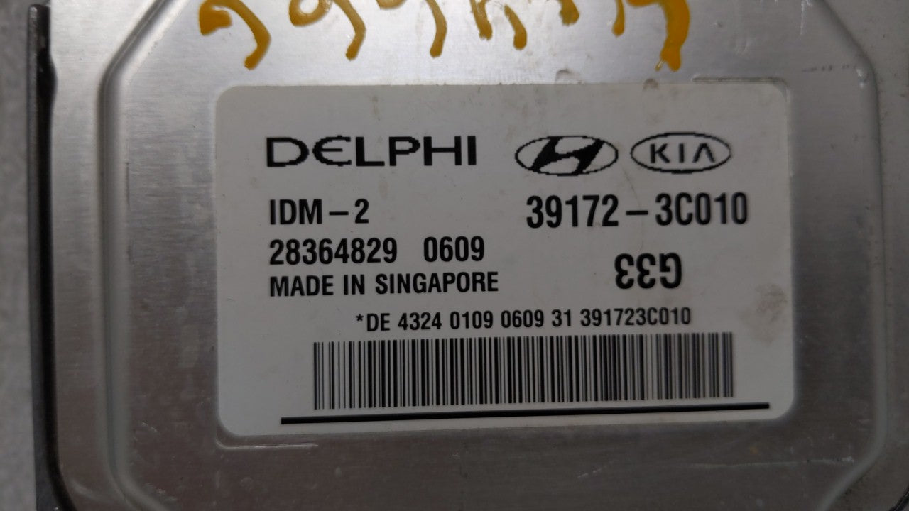 2012-2016 Hyundai Genesis PCM Engine Control Computer ECU ECM PCU OEM P/N:39175-3C000 39172-3C010 Fits OEM Used Auto Parts -
