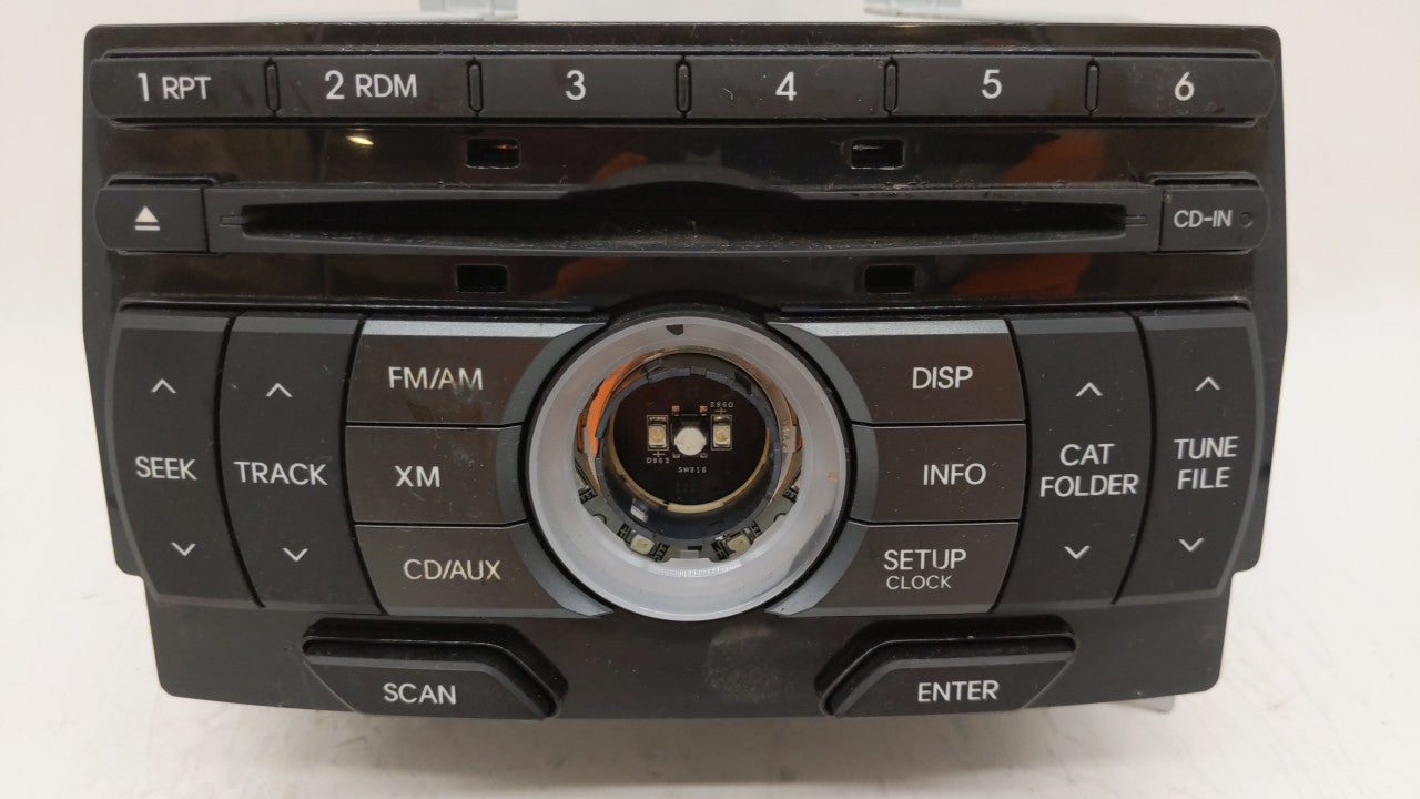 2011-2012 Hyundai Genesis Am Fm Cd Player Radio Receiver - Oemusedautoparts1.com