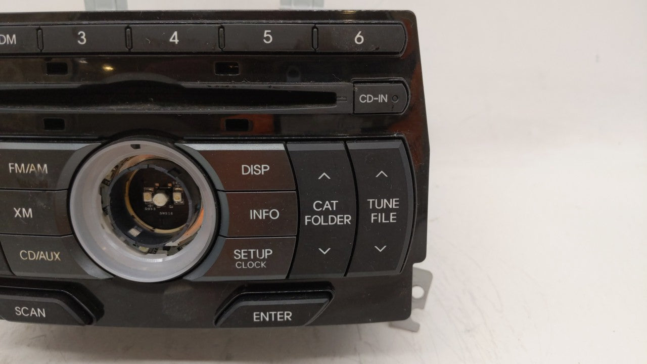 2011-2012 Hyundai Genesis Am Fm Cd Player Radio Receiver - Oemusedautoparts1.com