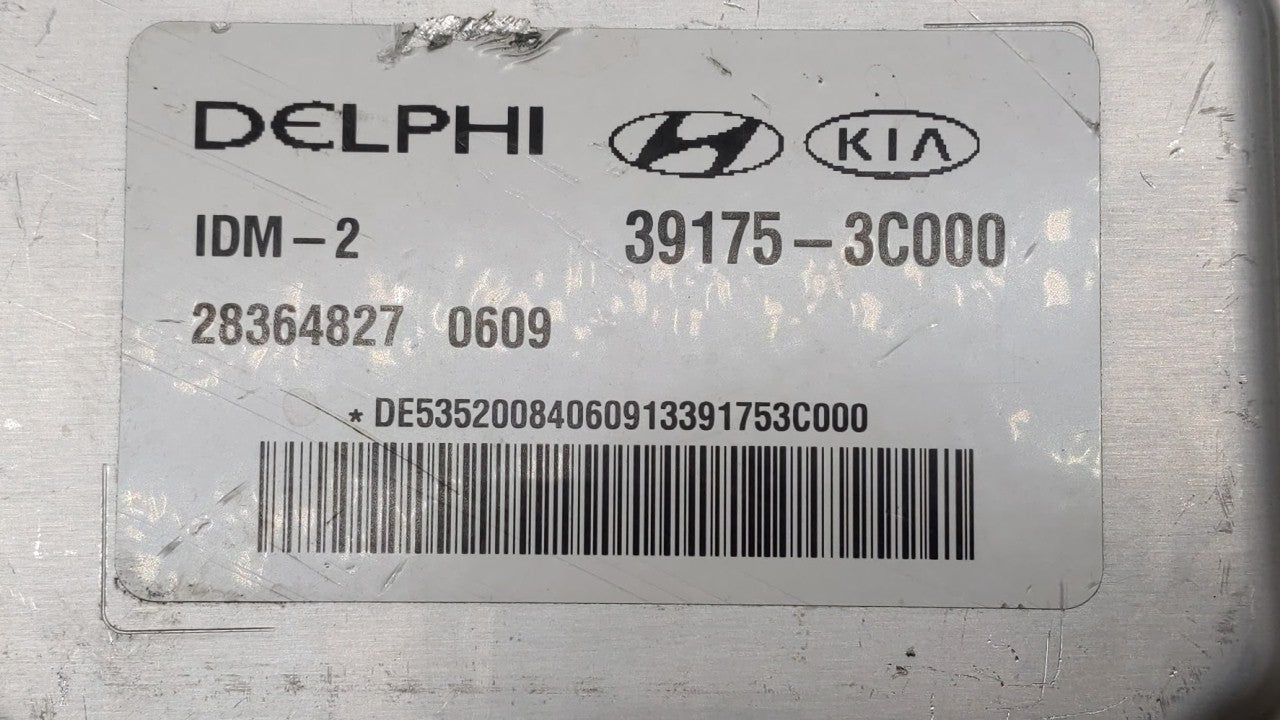 2012-2016 Hyundai Genesis PCM Engine Control Computer ECU ECM PCU OEM P/N:39172-3C020 39175-3C000 Fits OEM Used Auto Parts -