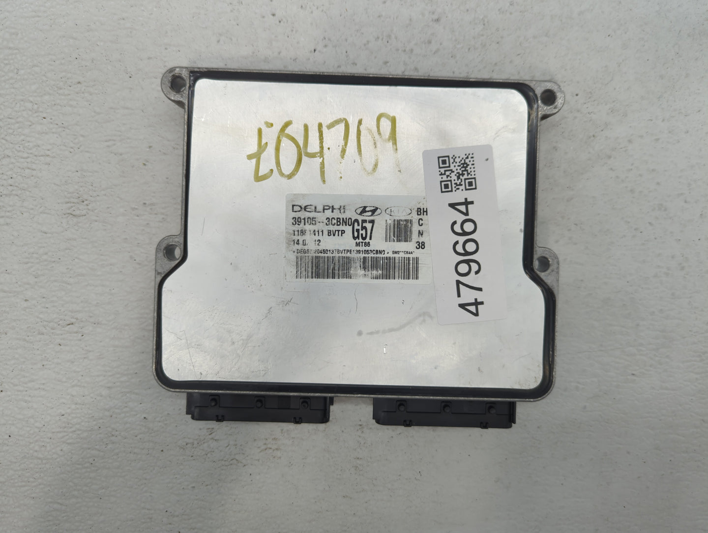 2012-2014 Hyundai Genesis PCM Engine Control Computer ECU ECM PCU OEM P/N:39105-3CBN2 39105-3CBN0 Fits Fits 2012 2013 2014 O