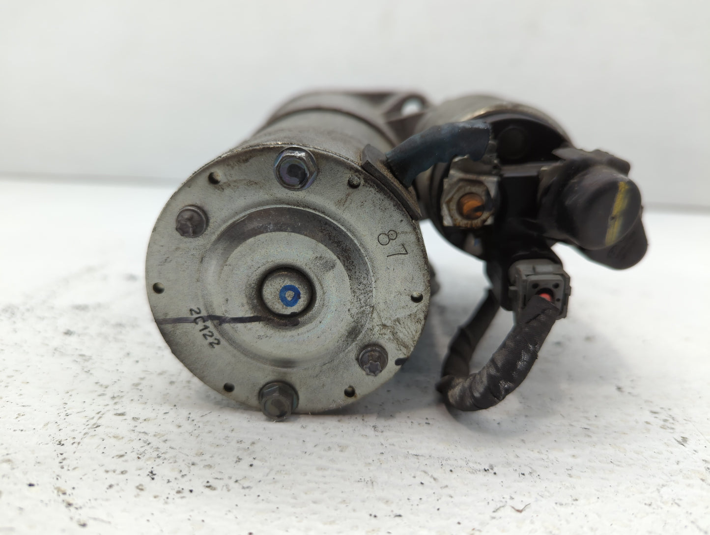 2012-2014 Hyundai Genesis Car Starter Motor Solenoid OEM P/N:36100-3C211 Fits Fits 2012 2013 2014 2015 2016 2017 OEM Used Au