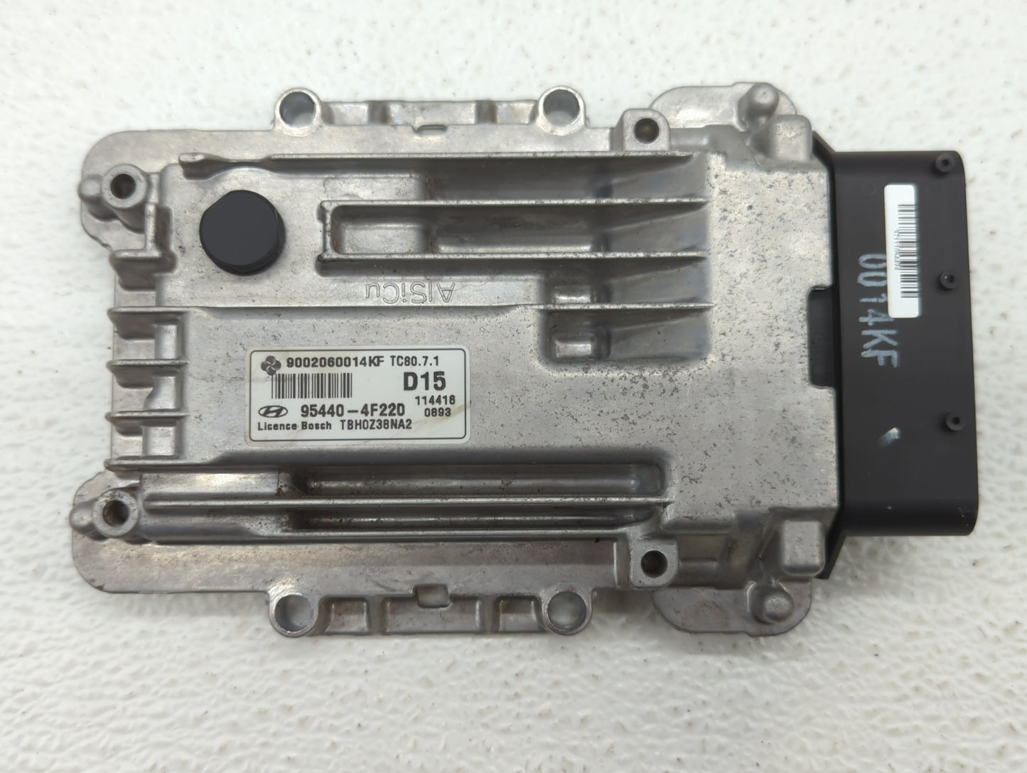 2012 Hyundai Genesis PCM Engine Control Computer ECU ECM PCU OEM P/N:95440-4F220 95440-4F222 Fits OEM Used Auto Parts - Oemu