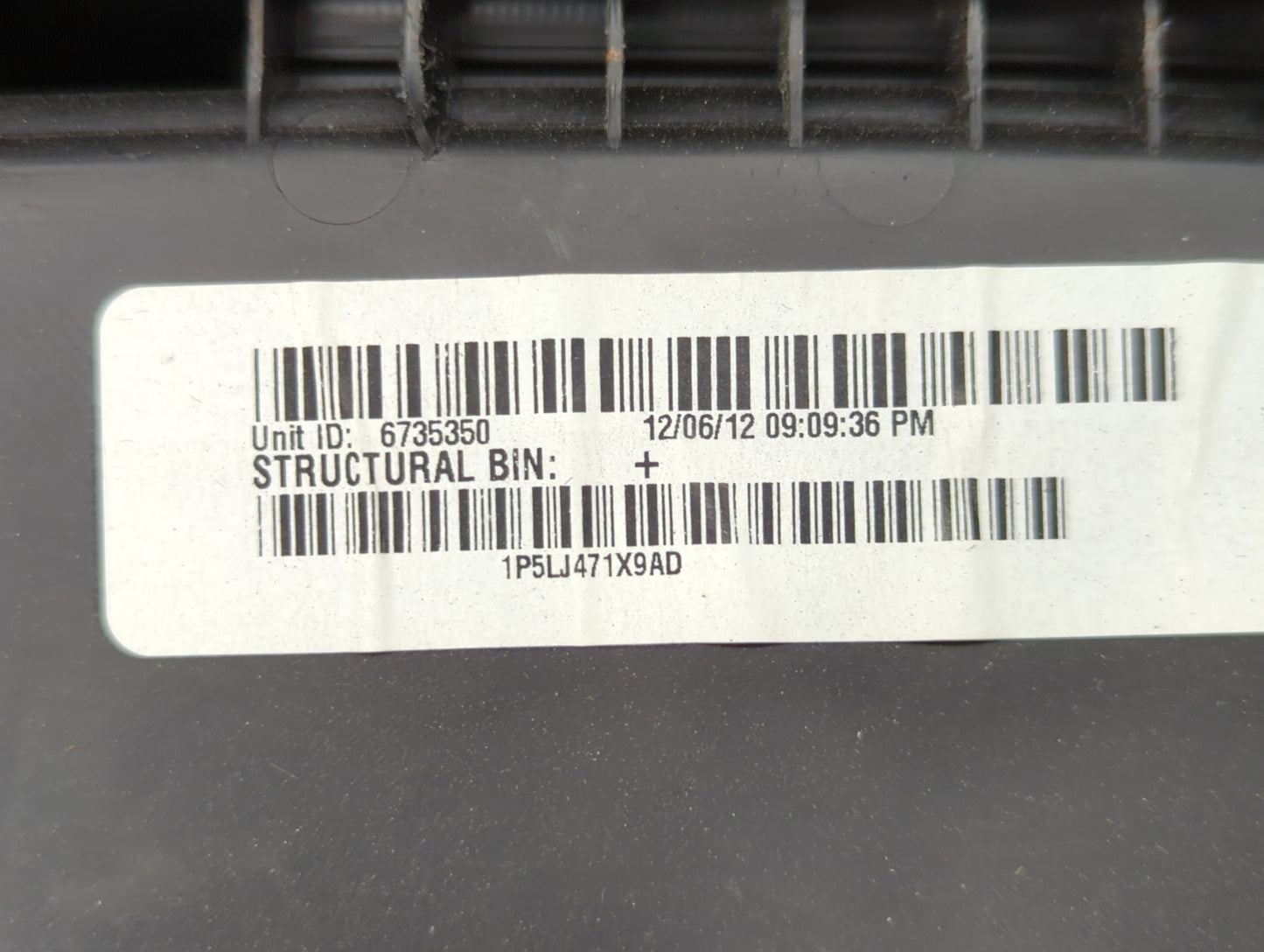 2011-2012 Hyundai Genesis Center Floor Console P/N:92810-3M500 Fits Fits 2011 2012 OEM Used Auto Parts - Oemusedautoparts1.c