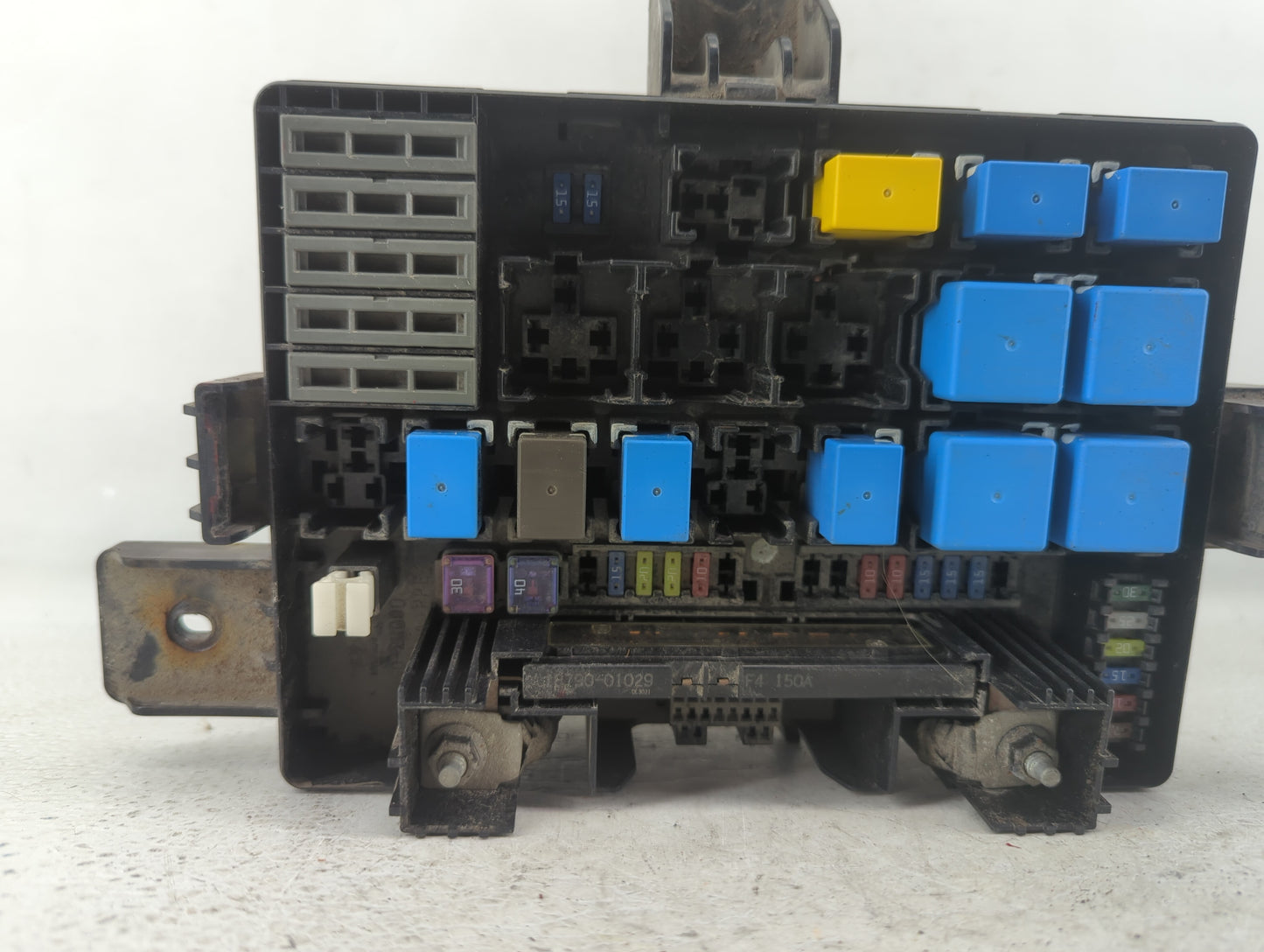 2009-2012 Hyundai Genesis Fusebox Fuse Box Panel Relay Module P/N:91205-2M445 Fits Fits 2009 2010 2011 2012 OEM Used Auto Pa