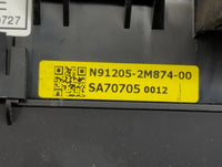2009-2012 Hyundai Genesis Fusebox Fuse Box Panel Relay Module P/N:N91205-2M874-00 91950-2M211 Fits Fits 2009 2010 2011 2012 