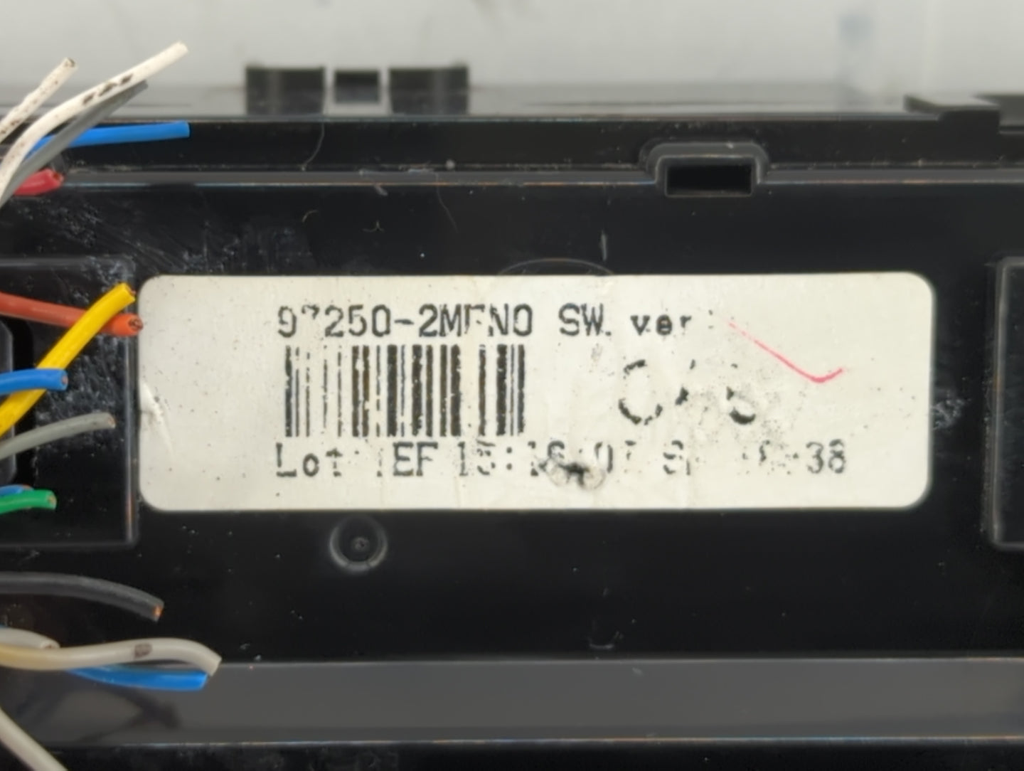 2009-2014 Hyundai Genesis Climate Control Module Temperature AC/Heater Replacement P/N:97250-3M700 Fits OEM Used Auto Parts 