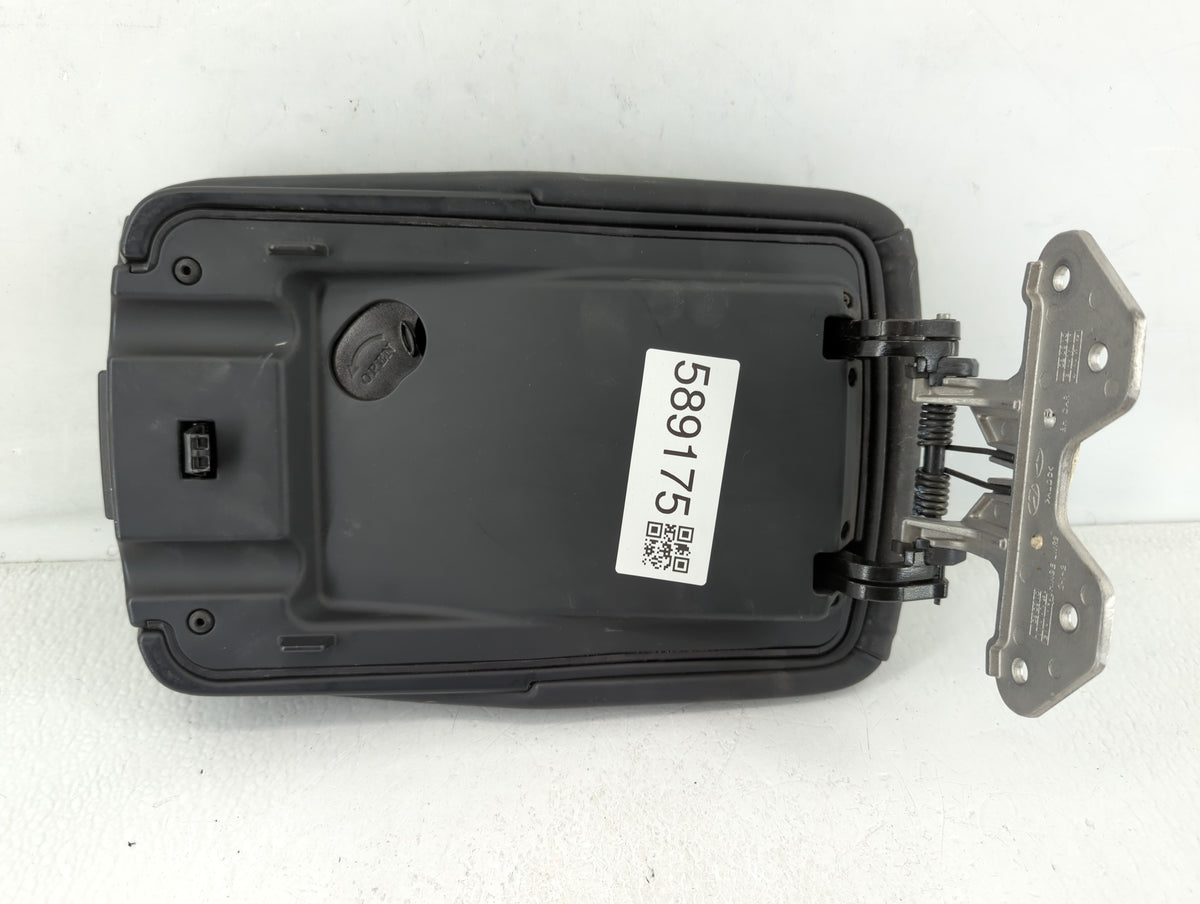 2012 Hyundai Genesis Center Console Armrest Cover Lid Black - Oemusedautoparts1.com