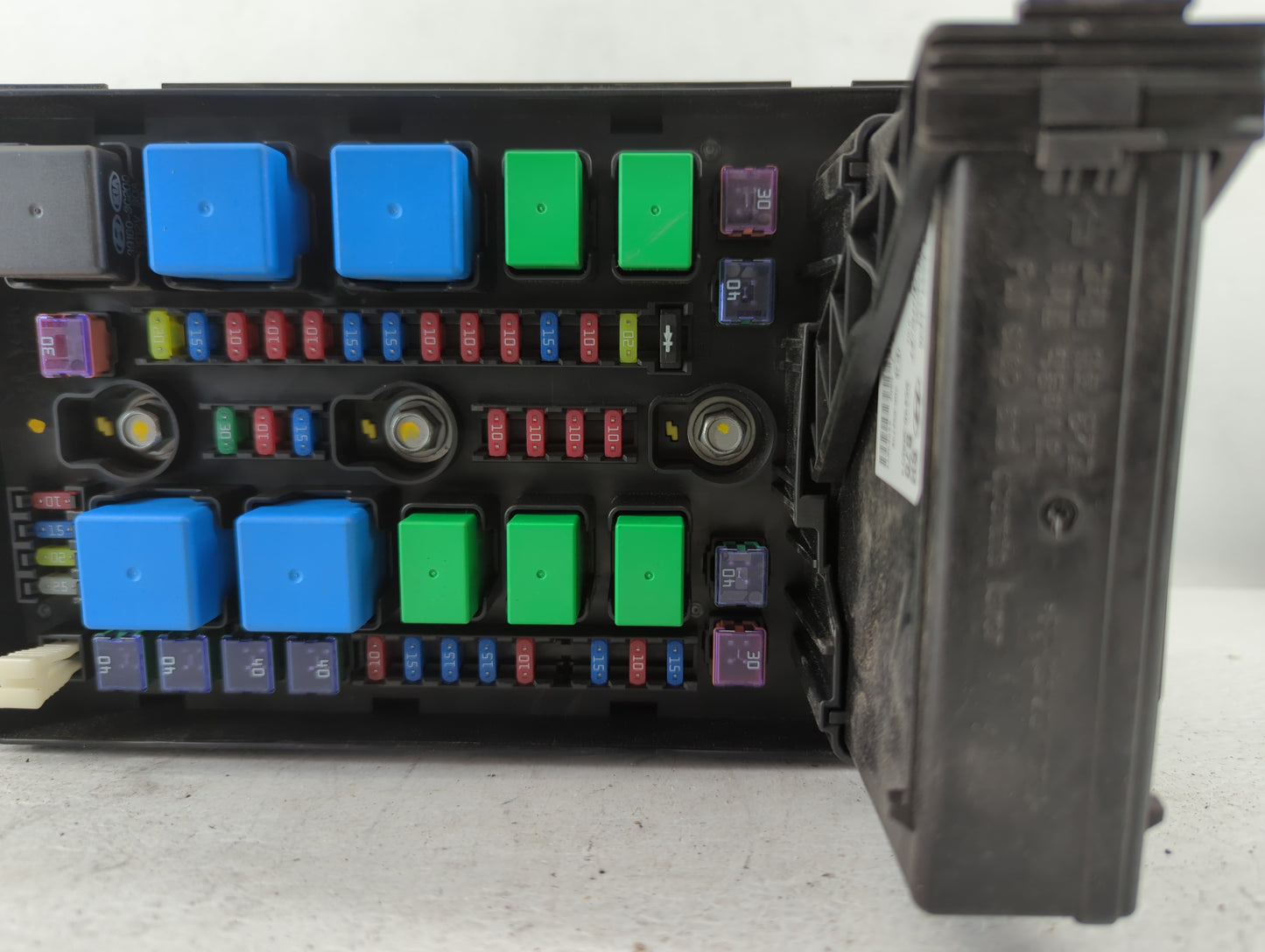 2012-2014 Hyundai Genesis Fusebox Fuse Box Panel Relay Module P/N:E1110R-034718 95410-3M071 Fits Fits 2012 2013 2014 OEM Use