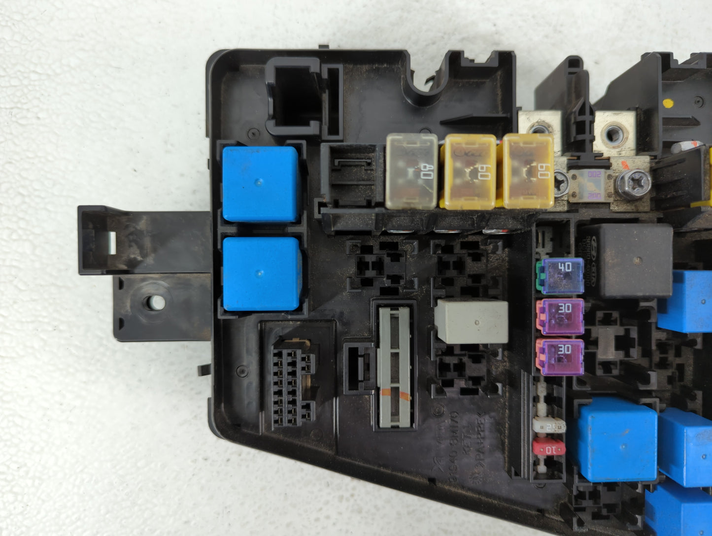 2012-2014 Hyundai Genesis Fusebox Fuse Box Panel Relay Module P/N:91297-3M272 0009, 110722 CHSJ Fits Fits 2012 2013 2014 OEM