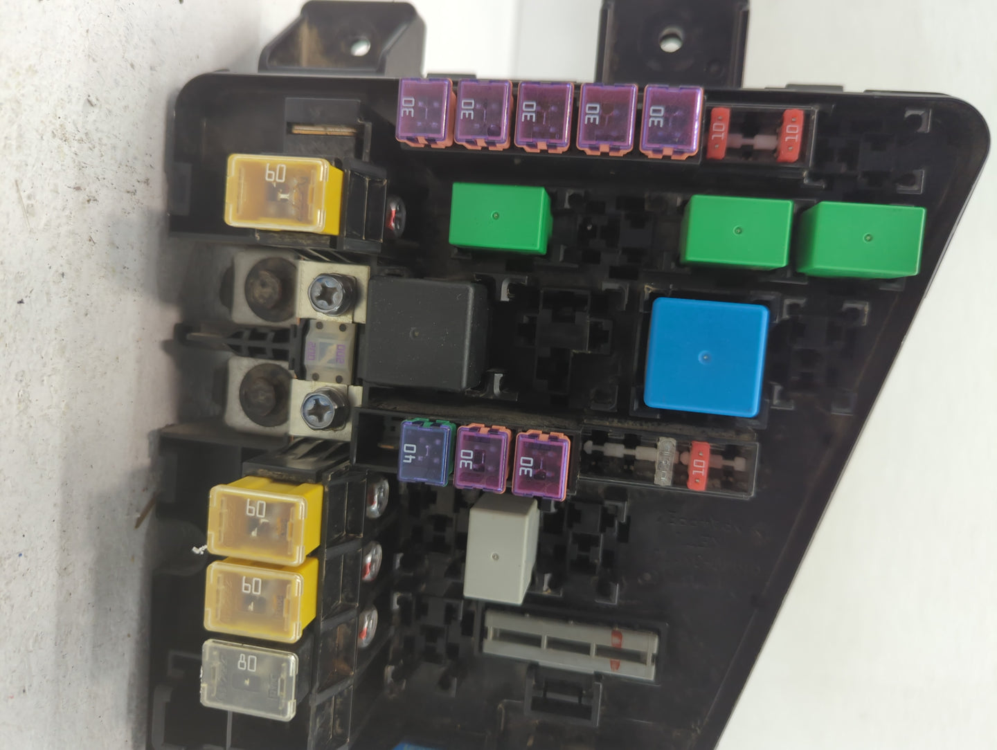2012-2014 Hyundai Genesis Fusebox Fuse Box Panel Relay Module P/N:912973M272 Fits Fits 2012 2013 2014 OEM Used Auto Parts - 