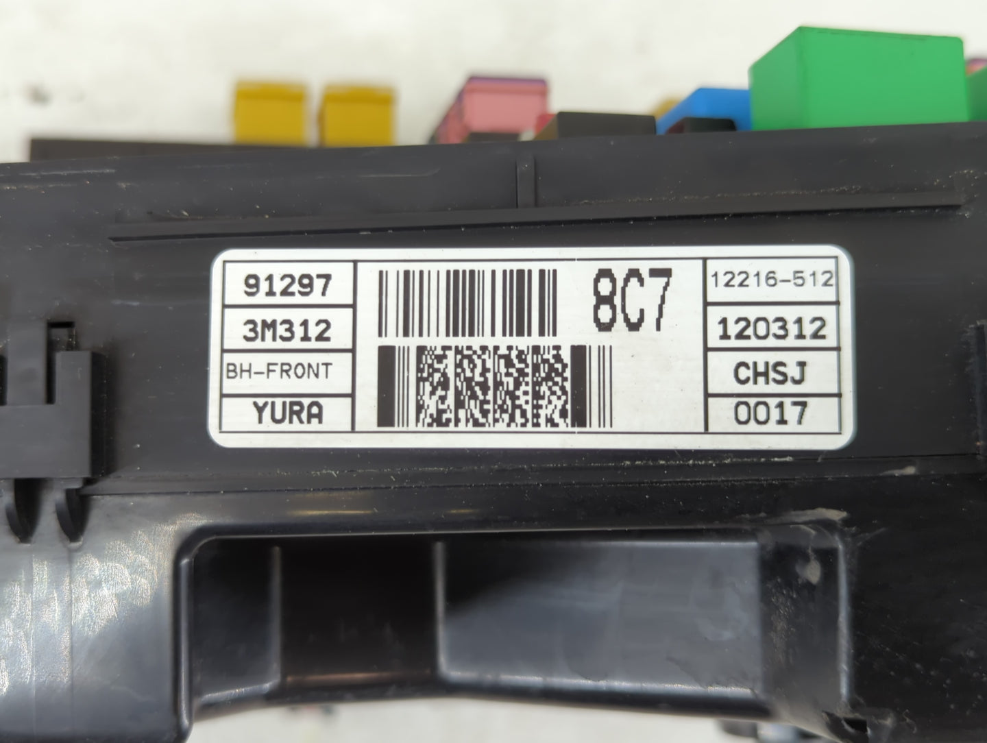 2012-2014 Hyundai Genesis Fusebox Fuse Box Panel Relay Module P/N:912973M272 Fits Fits 2012 2013 2014 OEM Used Auto Parts - 