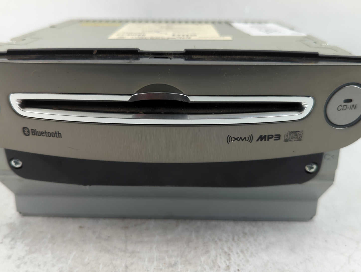 2011-2012 Hyundai Genesis Radio AM FM Cd Player Receiver Replacement P/N:96180-3M630JC7 Fits Fits 2011 2012 OEM Used Auto Pa