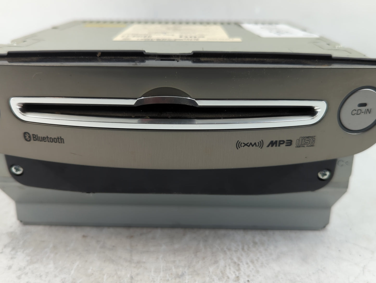 2011-2012 Hyundai Genesis Radio AM FM Cd Player Receiver Replacement P/N:96180-3M630JC7 Fits Fits 2011 2012 OEM Used Auto Pa