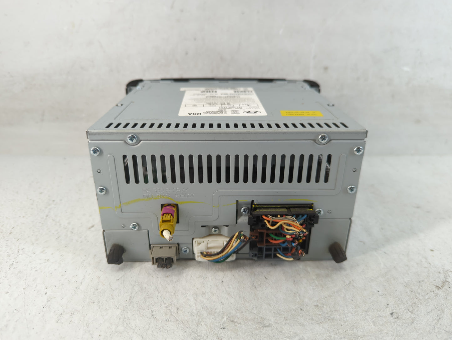 2011-2014 Hyundai Genesis Radio AM FM Cd Player Receiver Replacement P/N:96180-3M630JC7 Fits Fits 2011 2012 2013 2014 OEM Us