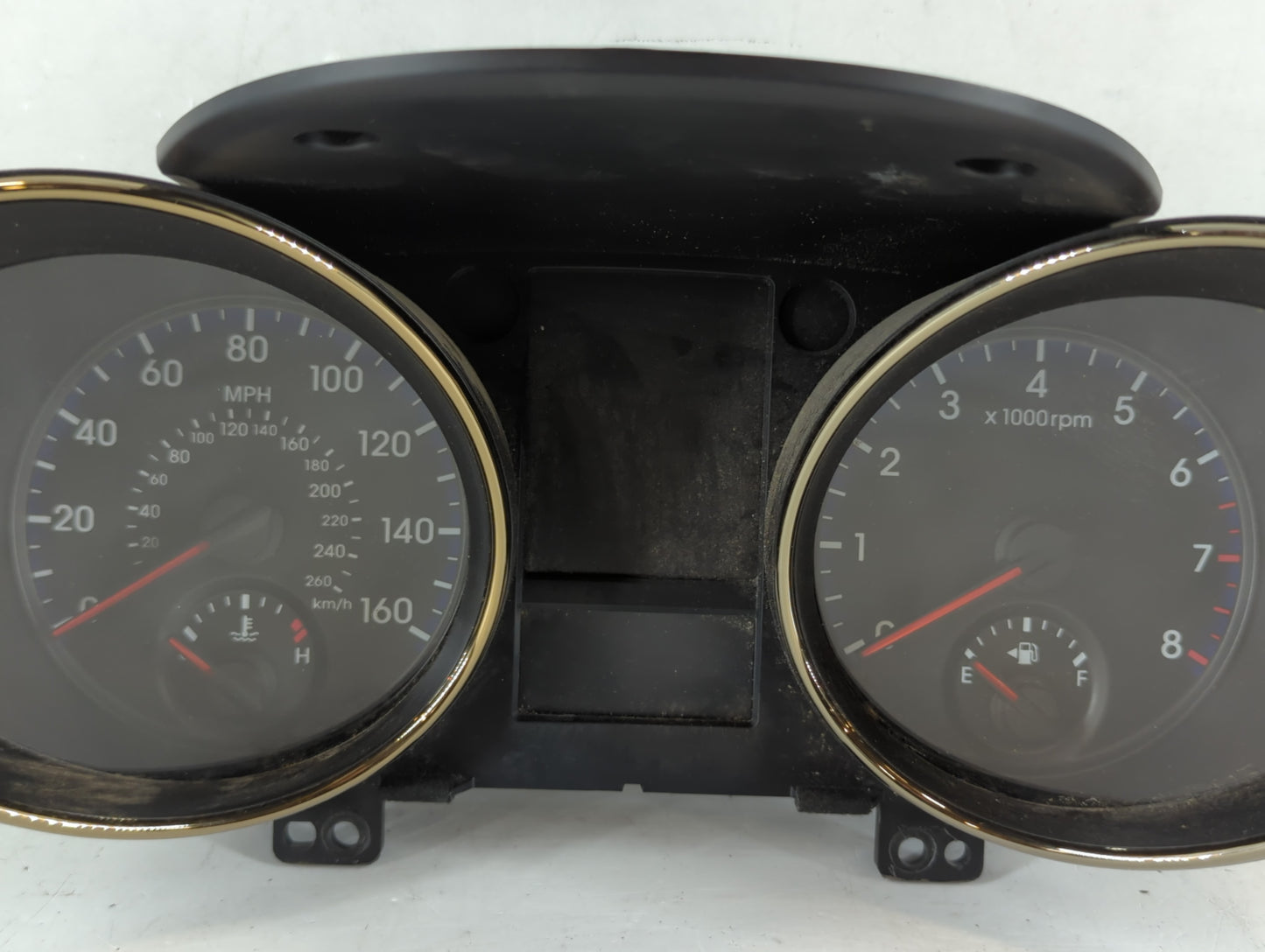 2011-2012 Hyundai Genesis Instrument Cluster Speedometer Gauges P/N:11001-797710H 94011-2M590 Fits Fits 2011 2012 OEM Used A