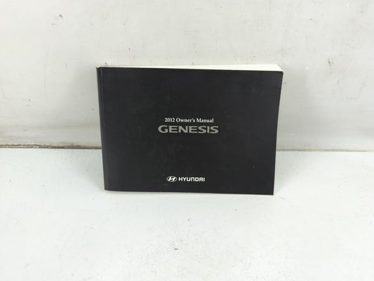 2012 Hyundai Genesis Owners Manual Book Guide P/N:A3MO-EU21H OEM Used Auto Parts - Oemusedautoparts1.com