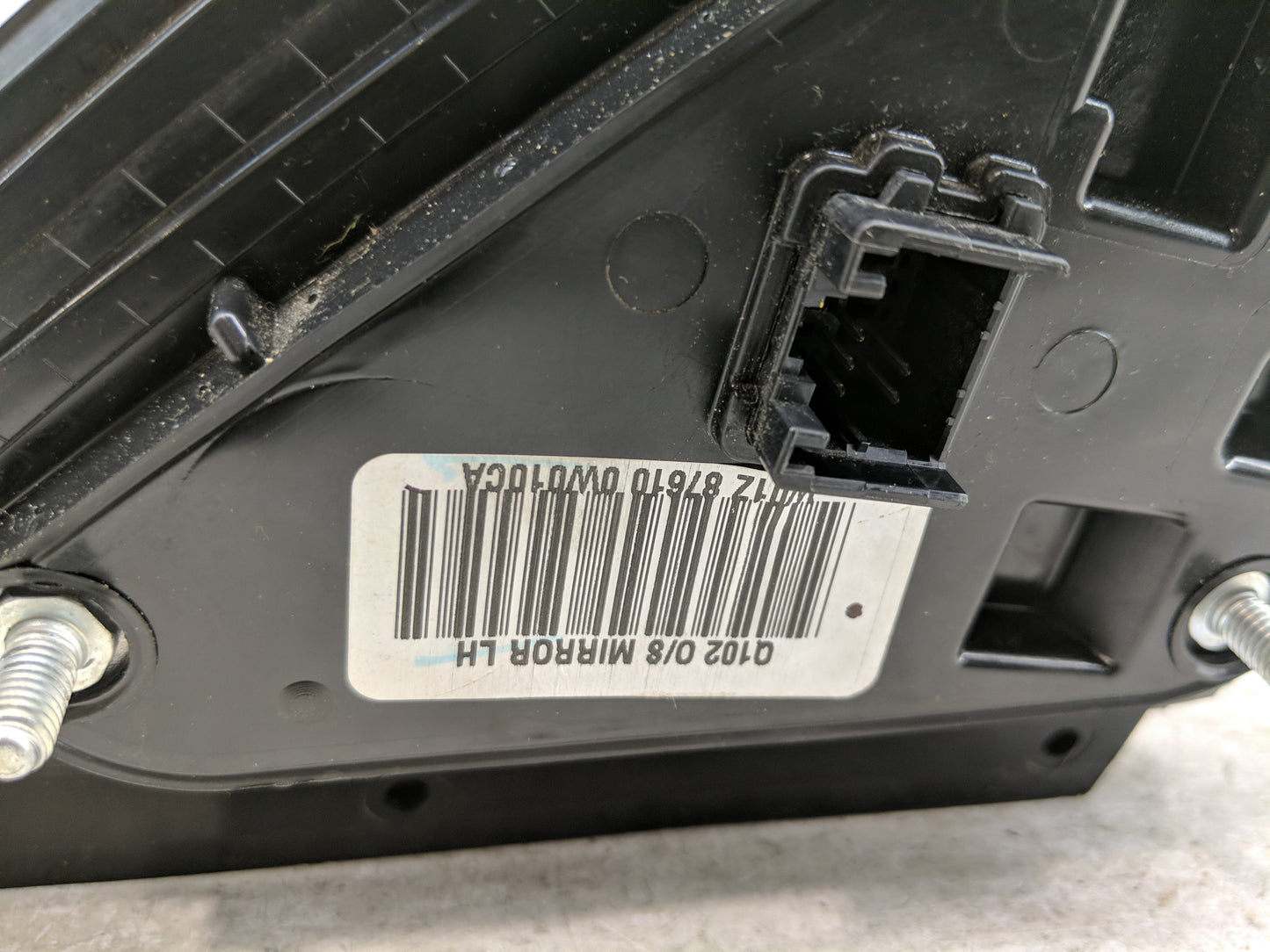 2007-2012 Hyundai Santa Fe Side Mirror Replacement Driver Left View Door Mirror Fits Fits 2007 2008 2009 2010 2011 2012 OEM 