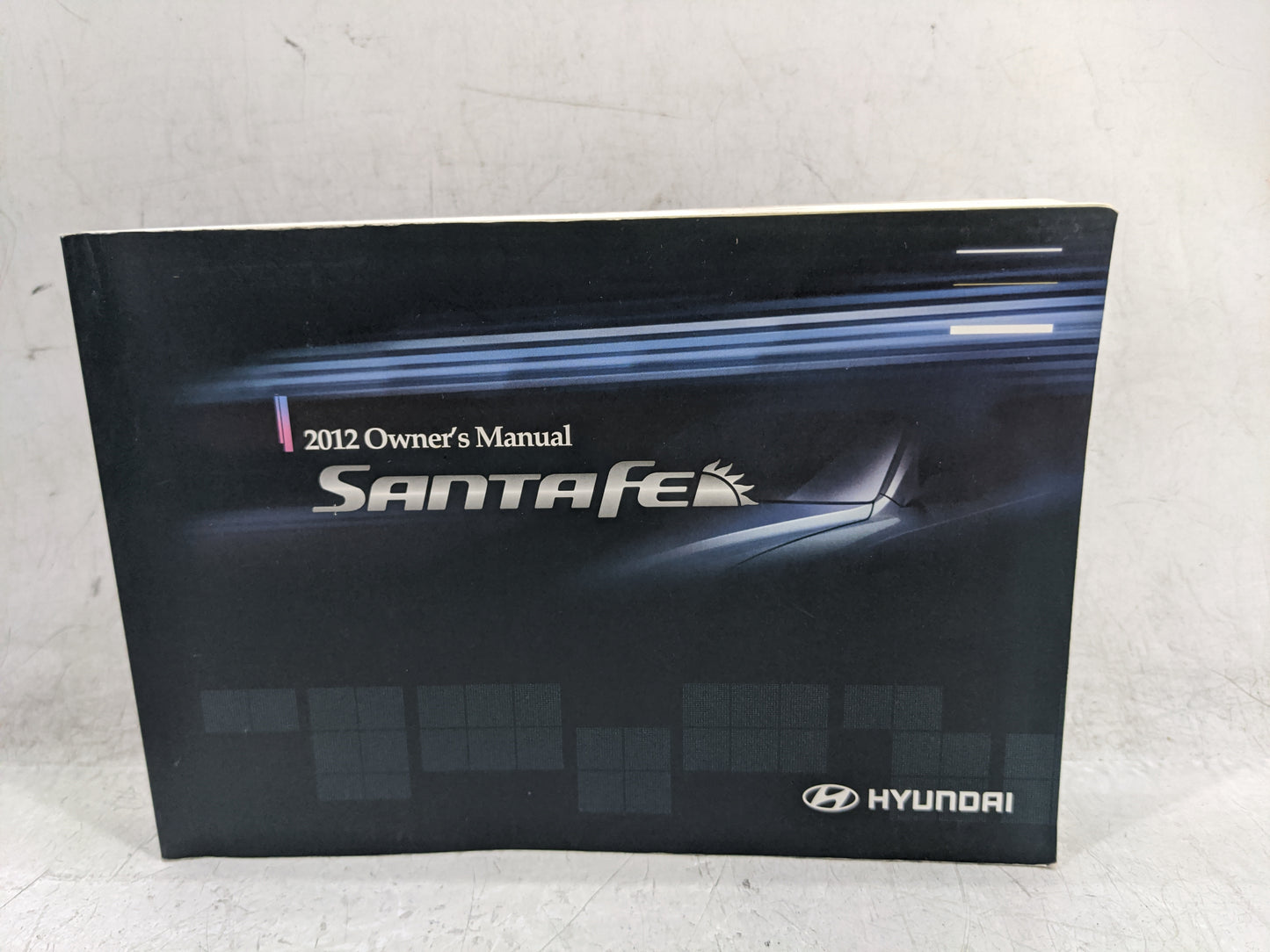 2012 Hyundai Santa Fe Owners Manual Book Guide P/N:A2BO-EU23B OEM Used Auto Parts - Oemusedautoparts1.com