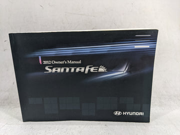 2012 Hyundai Santa Fe Owners Manual Book Guide P/N:A2BO-EU23B OEM Used Auto Parts - Oemusedautoparts1.com