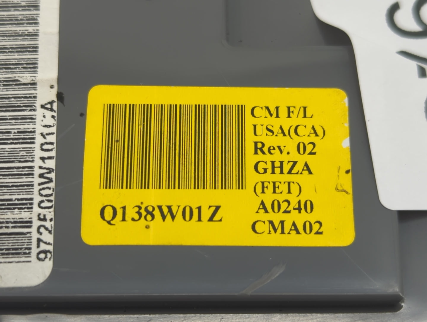 2010-2012 Hyundai Santa Fe Climate Control Module Temperature AC/Heater Replacement P/N:Q138W01Z Fits Fits 2010 2011 2012 OE