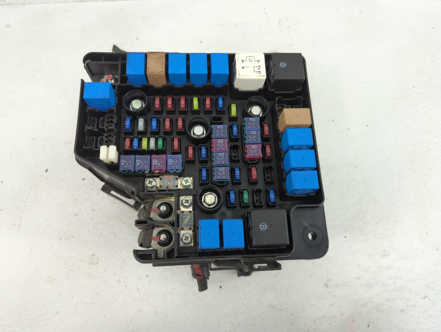 2010-2012 Hyundai Santa Fe Fusebox Fuse Box Panel Relay Module P/N:91950-2B710 Fits Fits 2010 2011 2012 OEM Used Auto Parts 