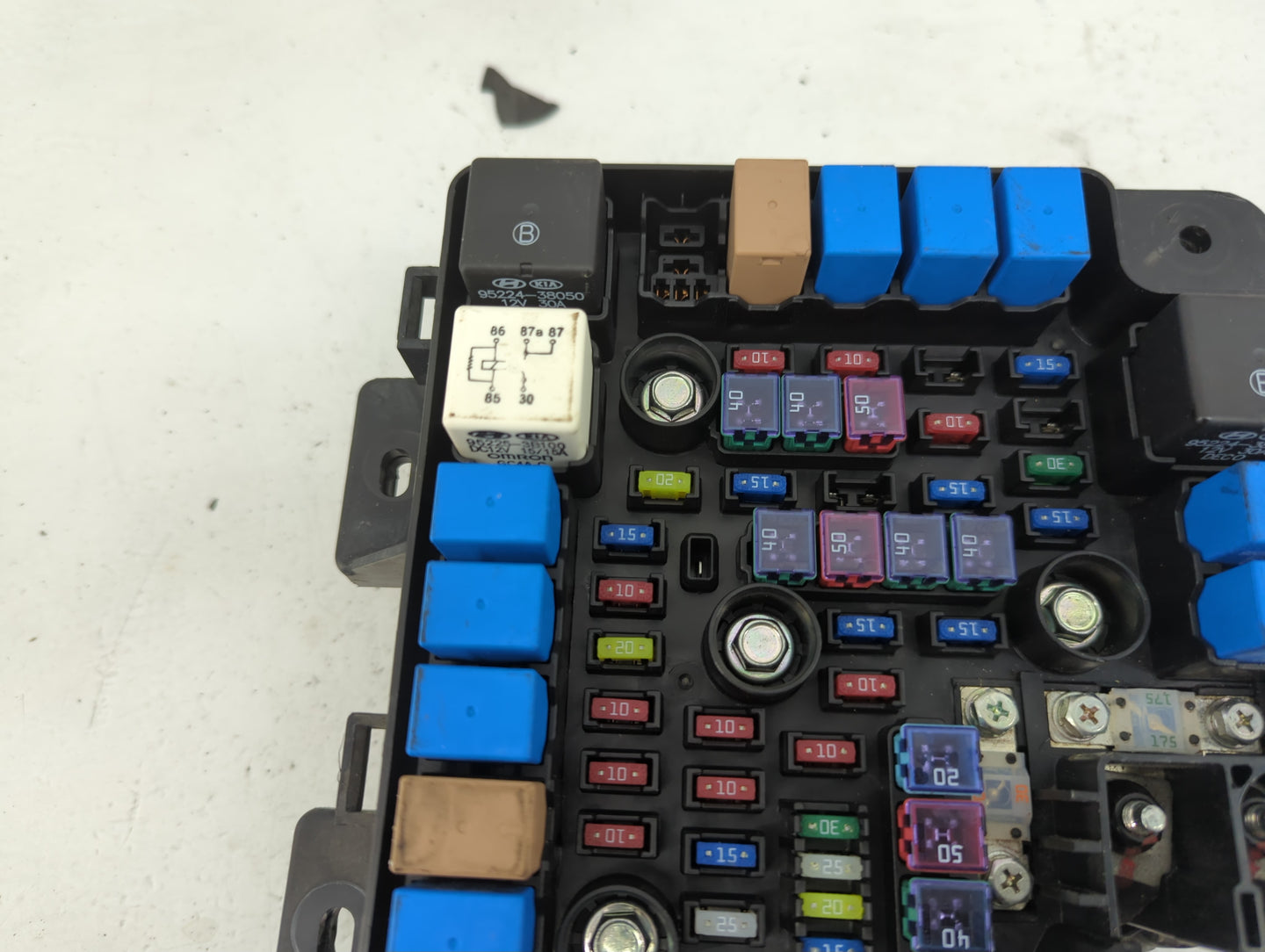 2010-2012 Hyundai Santa Fe Fusebox Fuse Box Panel Relay Module P/N:91950-2B710 Fits Fits 2010 2011 2012 OEM Used Auto Parts 