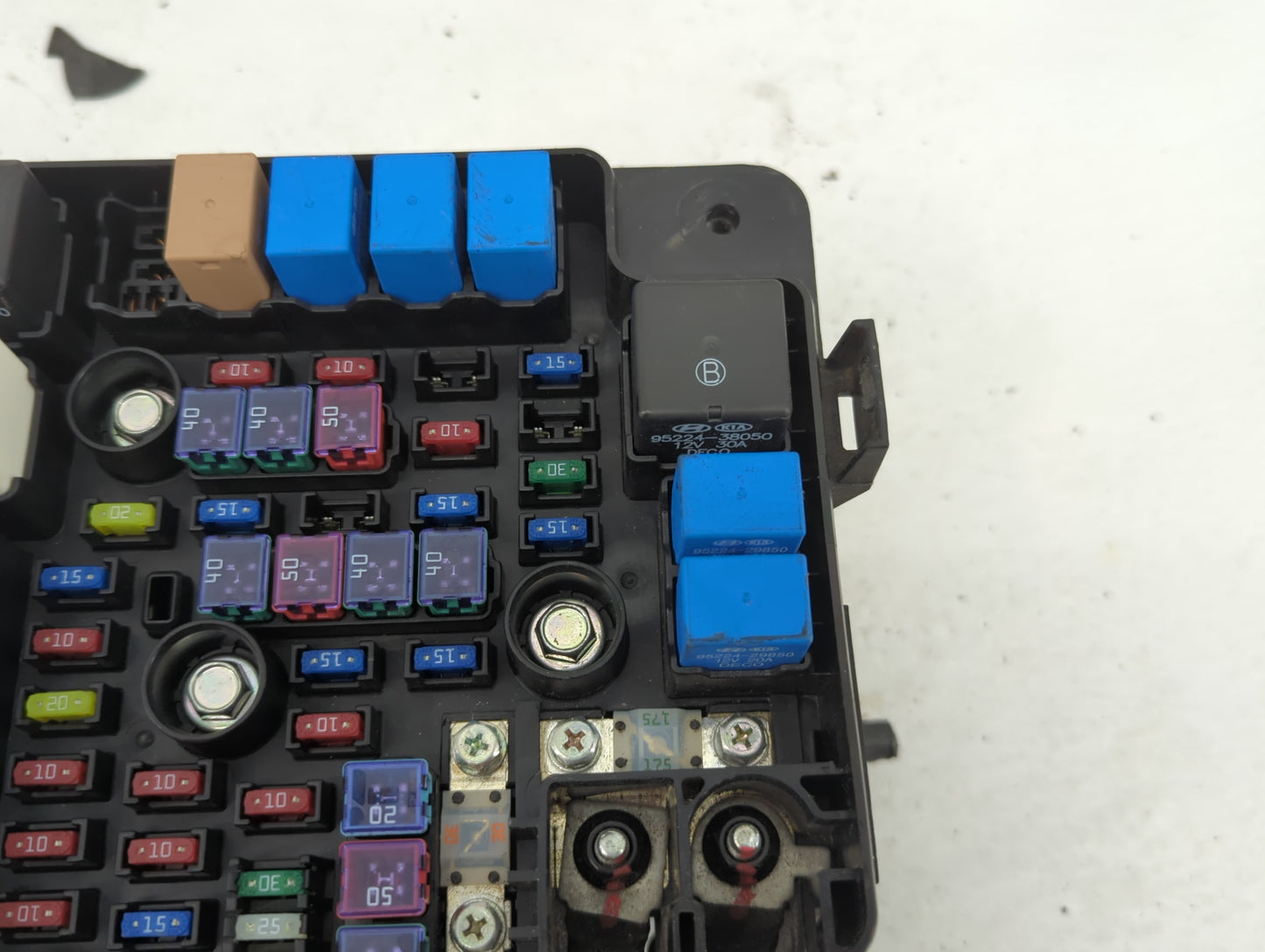 2010-2012 Hyundai Santa Fe Fusebox Fuse Box Panel Relay Module P/N:91950-2B710 Fits Fits 2010 2011 2012 OEM Used Auto Parts 