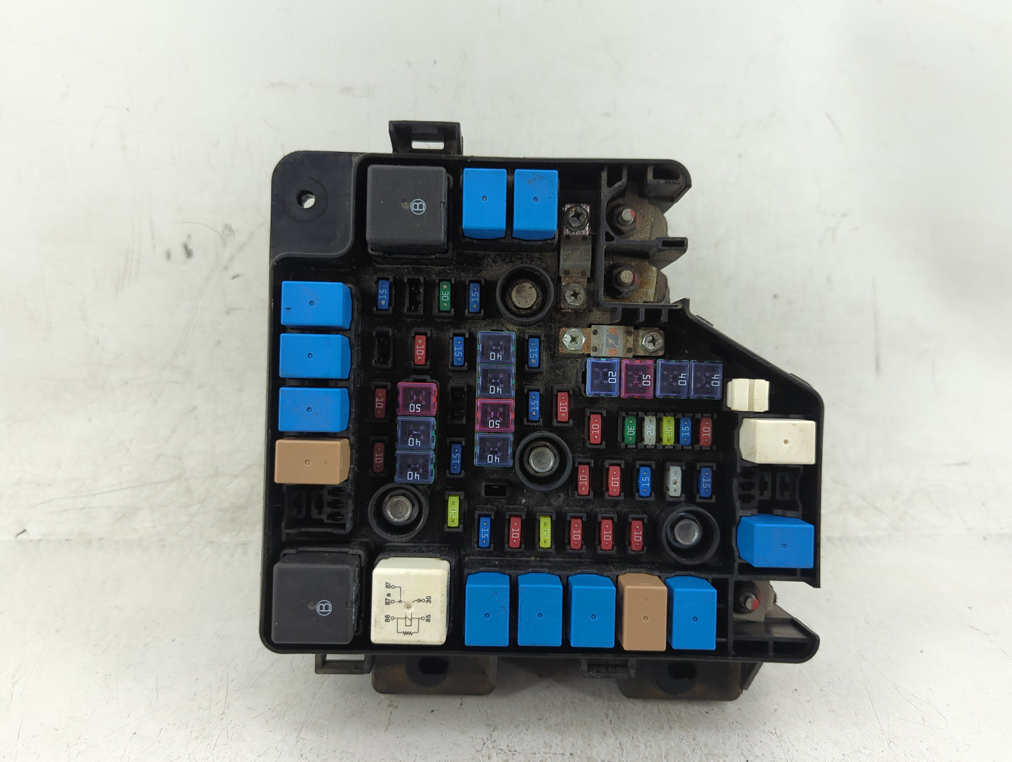 2010-2012 Hyundai Santa Fe Fusebox Fuse Box Panel Relay Module P/N:91115-2B050 91950-2B710 Fits Fits 2010 2011 2012 OEM Used